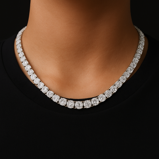 Real Moissanite Tennis