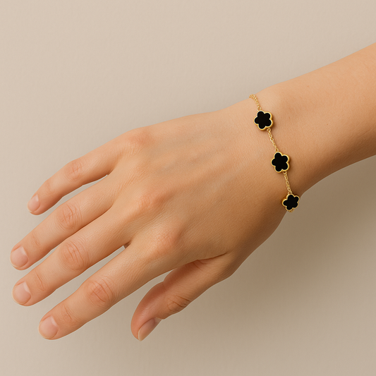 Shell Flower Charm Bracelets For Women