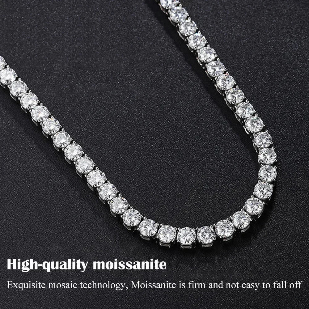 Real Moissanite Tennis